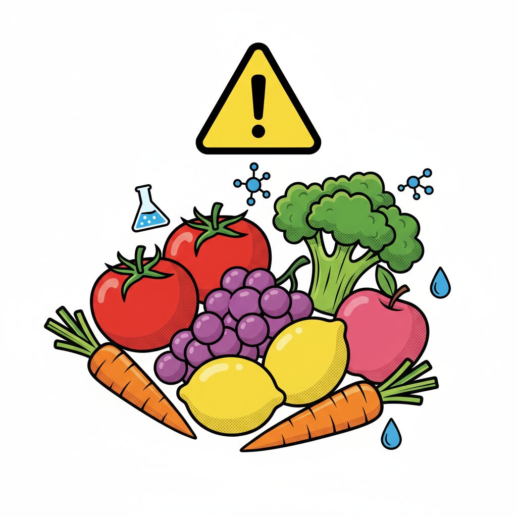 残留農薬イメージ