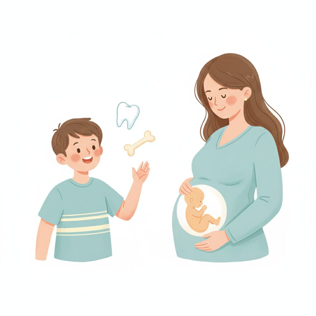 子供の成長にカルシウムは必要